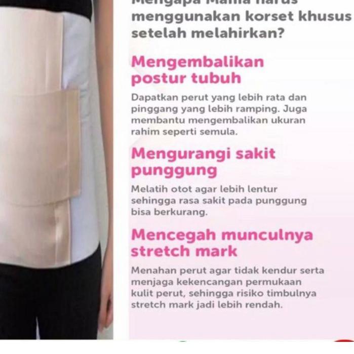 Original Koset Ibu Melahirkan Gurita Stagen Ibu melahirkan Bengkung Ibu Melahirkan Korset Melahirkan