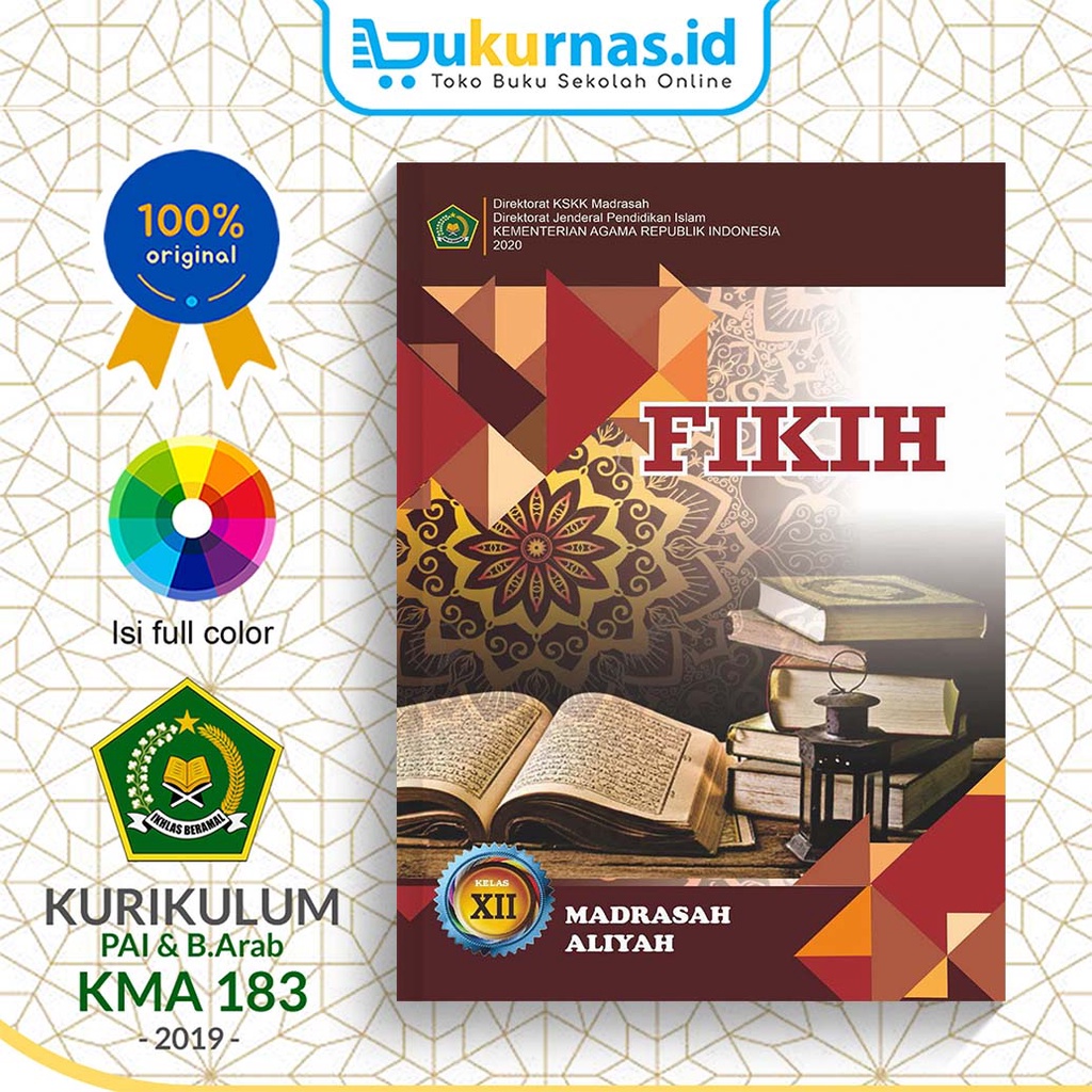 Buku Siswa Fikih Kelas 12 MA KEMENAG