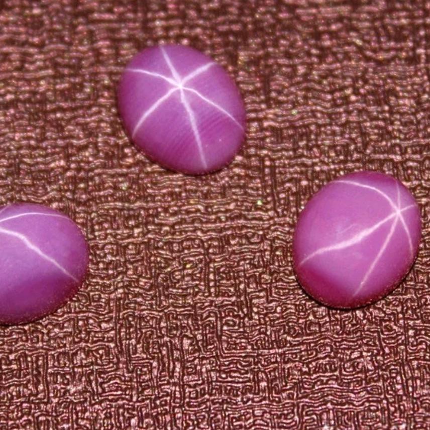 ☆ BATU PERMATA AMERICAN STAR PINK RUBY MINIMALIS ☏