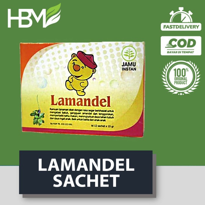 LAMANDEL SACHET RADANG AMANDEL ANAK DEWASA