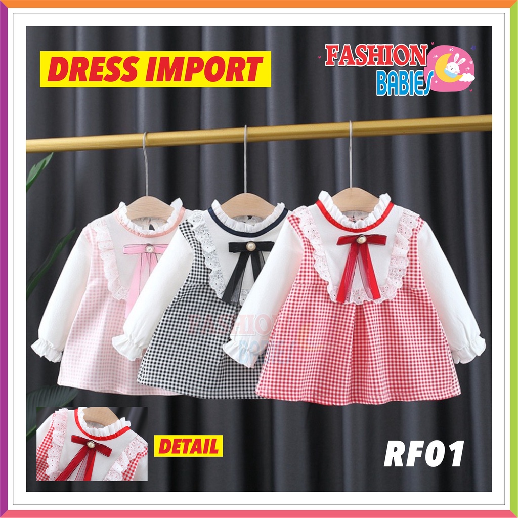 RF01/2477 DRESS BABY GIRL IMPORT | DRESS BAYI ANAK PEREMPUAN ❤ Fashionbabies ❤