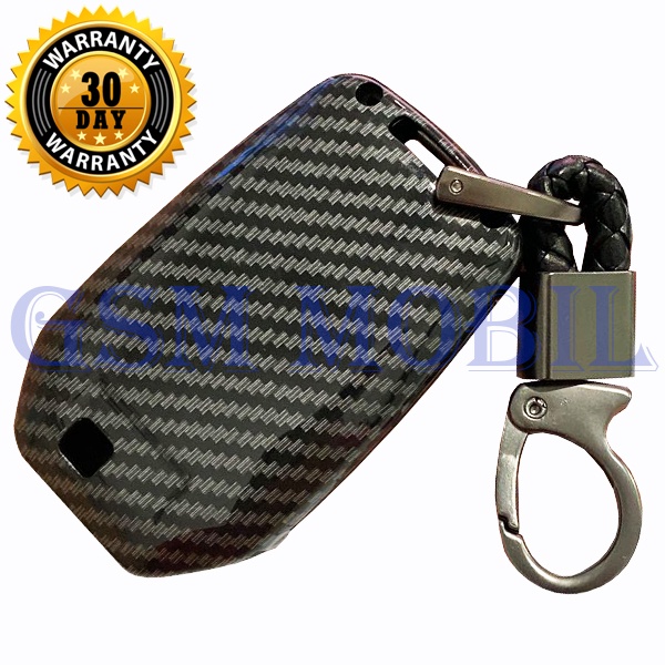 Case Carbon Smartkey Cover Key Kunci Toyota Innova Venturer - 7115