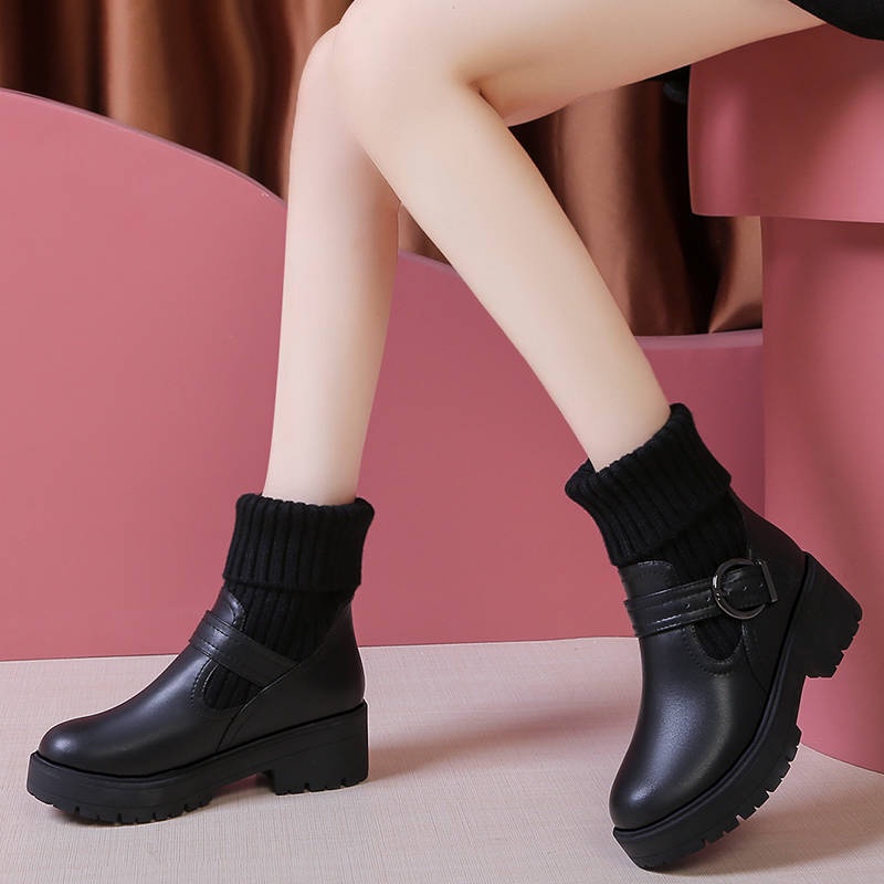 [DF FOOTWEAR] DF 652 Sepatu Boots Wanita Import Premium Quality