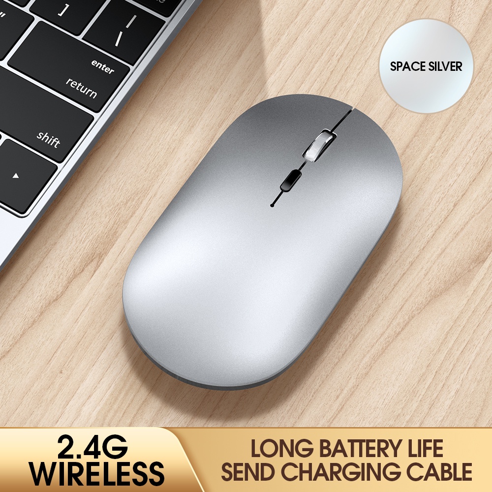 SKU-1304 MOUSE WIRELESS X2 SILENT KLIK CHARGE RECHARGEABLE X-2 DI CAS