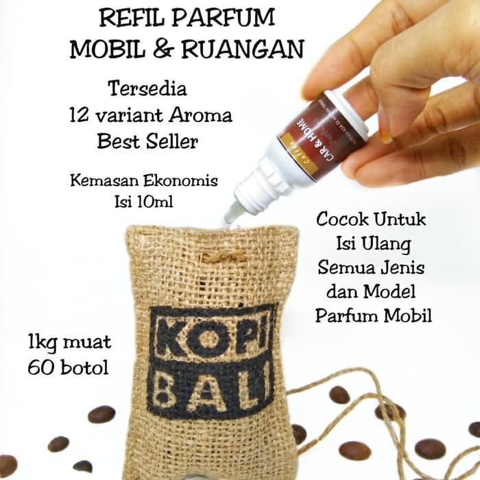 REFILL BOTOL APEL KOPI BALI  ISI 10ML