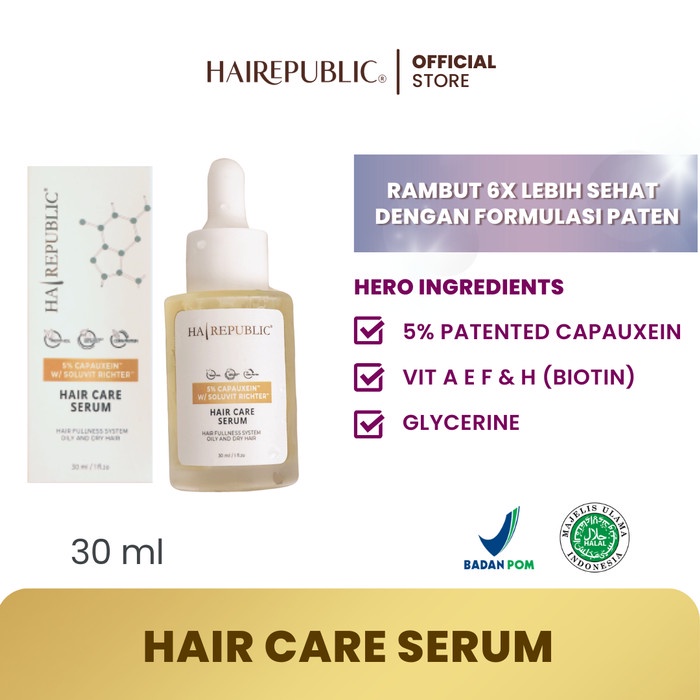 HAIREPUBLIC HAIR GROWTH TREATMENT WITH CAPAUXEIN SOLUVIT RICHTER