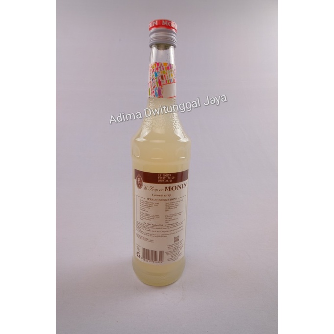 Monin Coconut Syrup 700ml