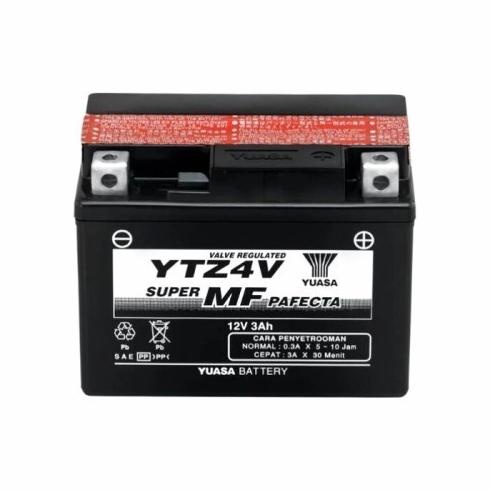 Accu/Aki Motor Kering Yuasa Ytz4V Untuk Motor Beat, Scoopy, Vixion Debezzz