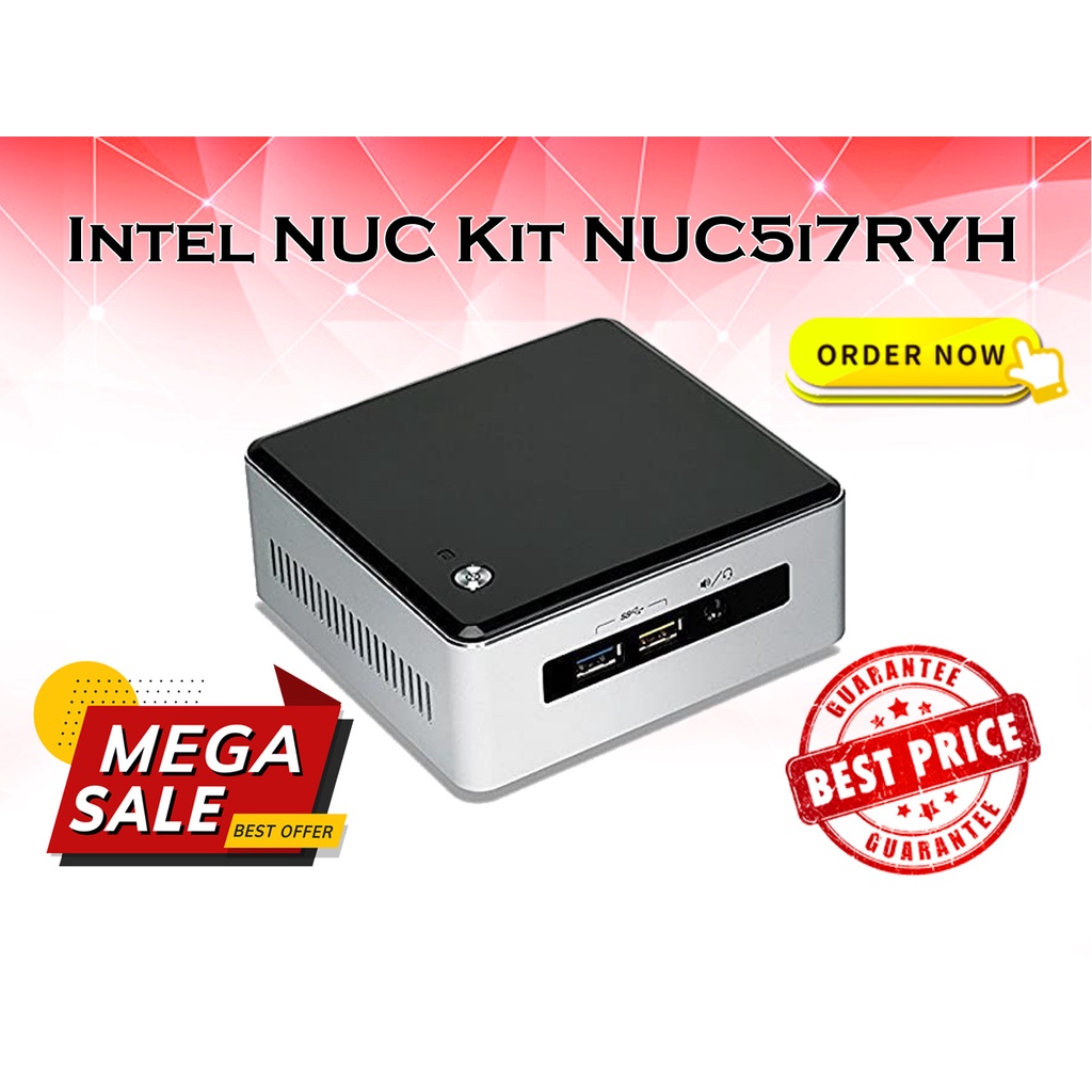 Mini PC Intel NUC Core i7 Gen 5 RAM 8Gb Intel NUC Kit NUC5i7RYH