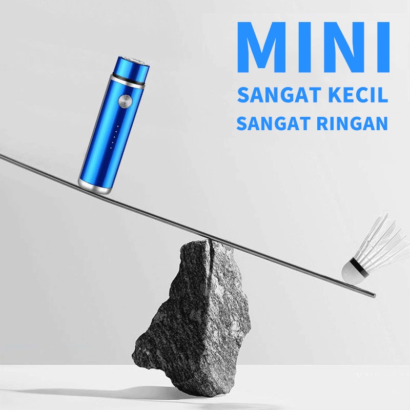 Alat cukur elektrik portable mini FEIHONG/shaver isi ulang USB/shaver travel/untuk pria dan wanita / Pisau Cukur Jenggot Recharge