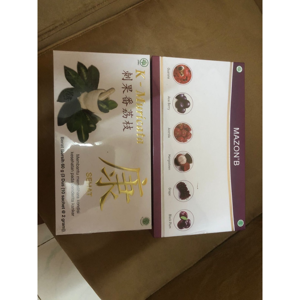 OBAT HERBAL Mazon B dan Kmuricata