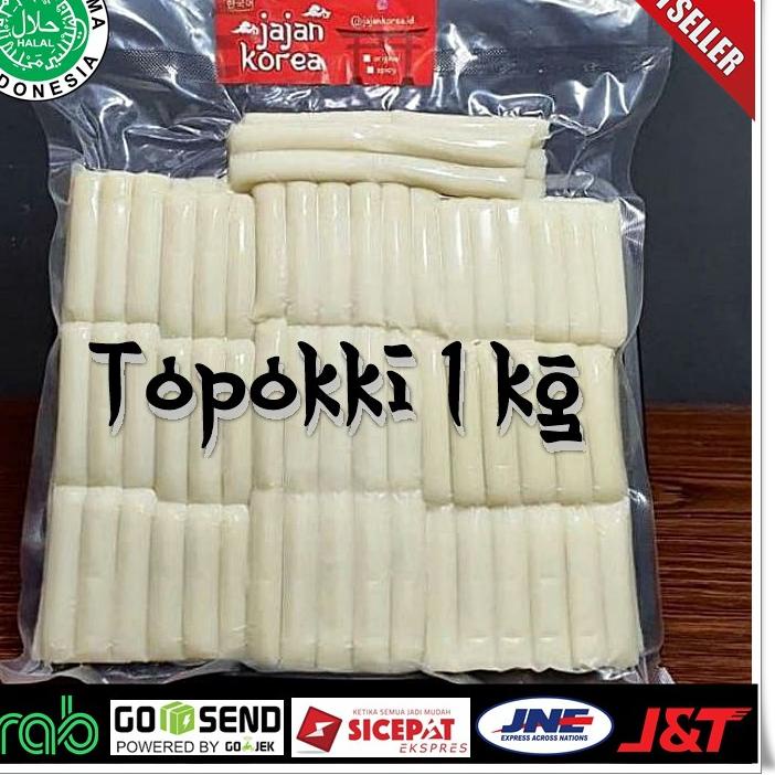 

Import ✨Terbaik✨ Topoki/Toppoki/Tteokbokki/Topokki 1 kg !!