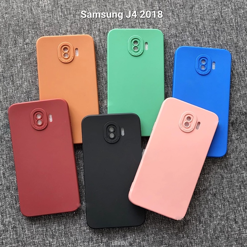 Softcase Samsung J4 2018 Case 3D Pro Camera Gel Silika Casing