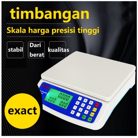 Timbangan Dapur 30kg/1g/Timbangan Buah/Digital Computing Scale/Timbangan digital/Electronic scale for fruits, meat and vegetables