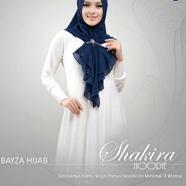 *BestSeller* Jilbab instan Branded hoodie shakira original bayza ✱