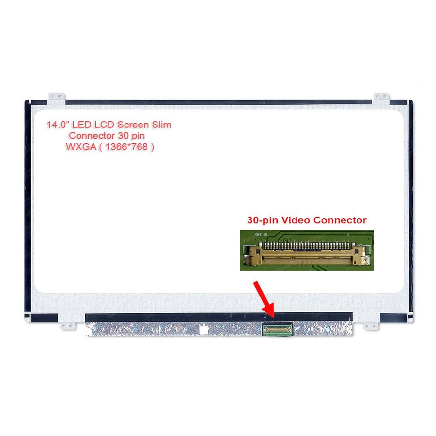 LCD LED Laptop Asus X453S X453SA X453SA-WX 14.0 inch 30 pin