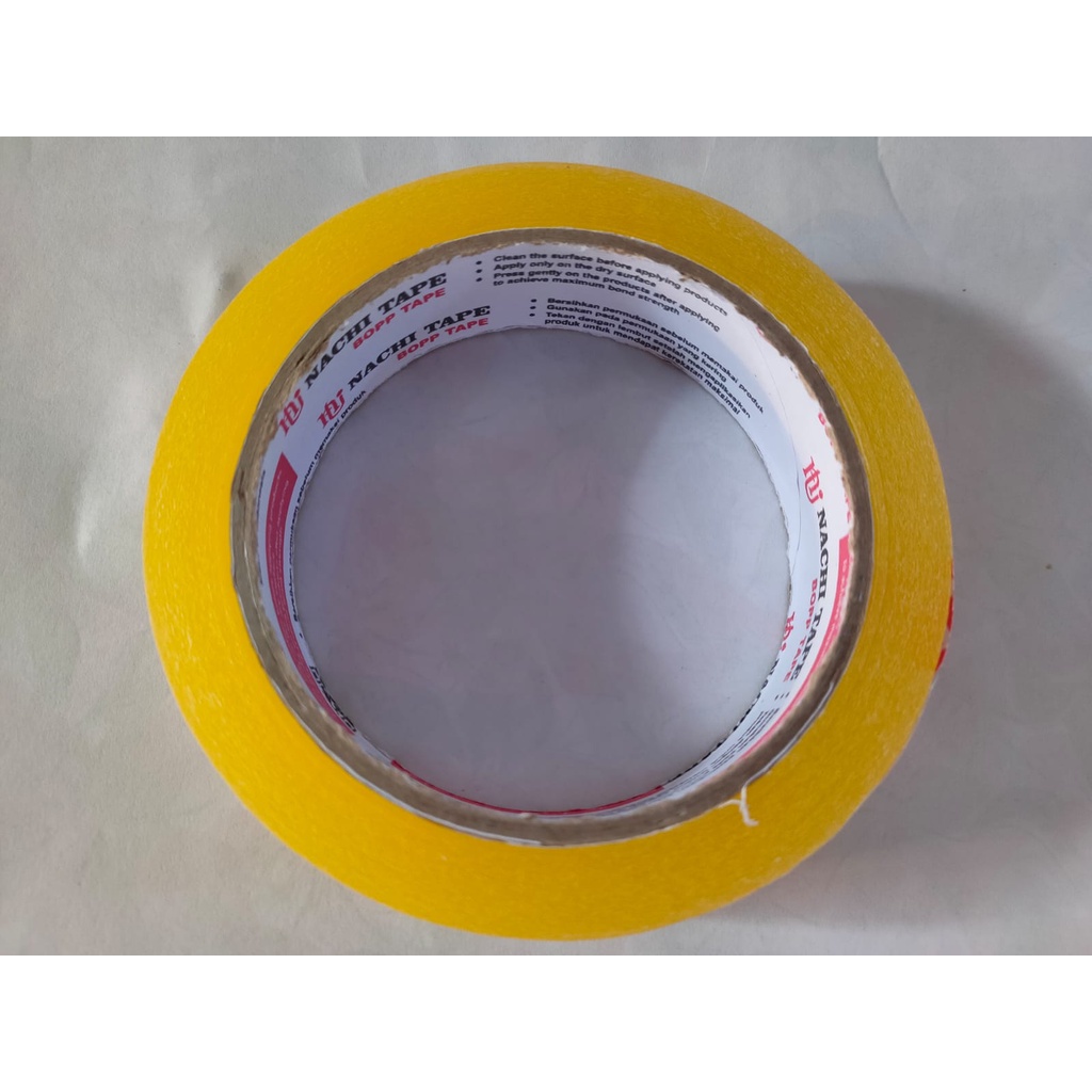 

Stationery Tape Nachi 24 mm x 72 yard - Selotip Isolasi Bening
