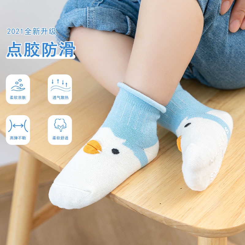 Kaos Kaki Anak Bayi Karakter Boneka Lucu / Kaus Kaki Kartun Fashion / Baby Socks Import BB21