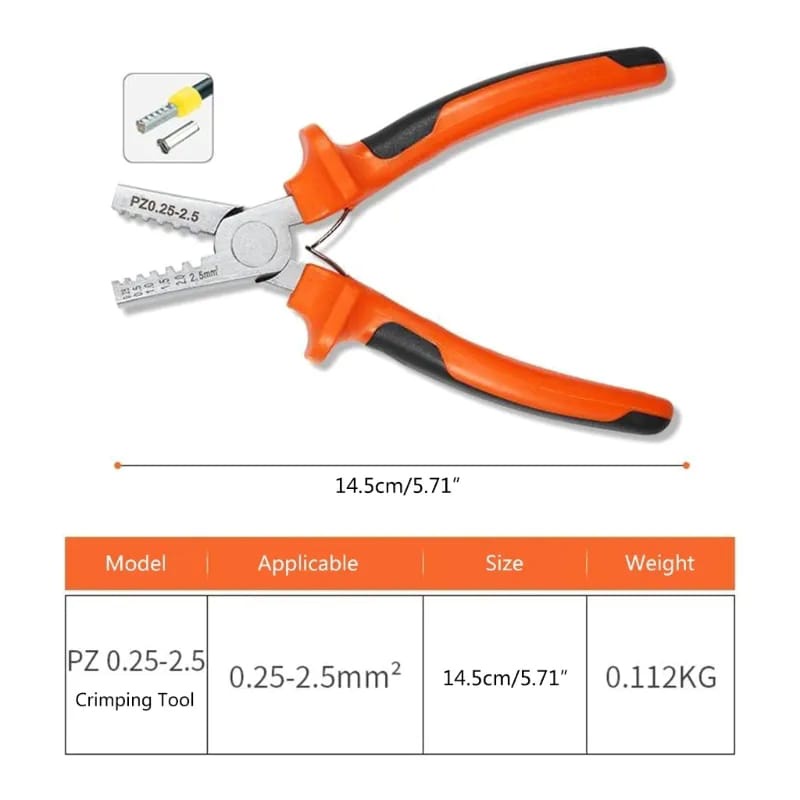 Tang Crimping Elektrik Mini Untuk Ferrule Hand Mini Kecil