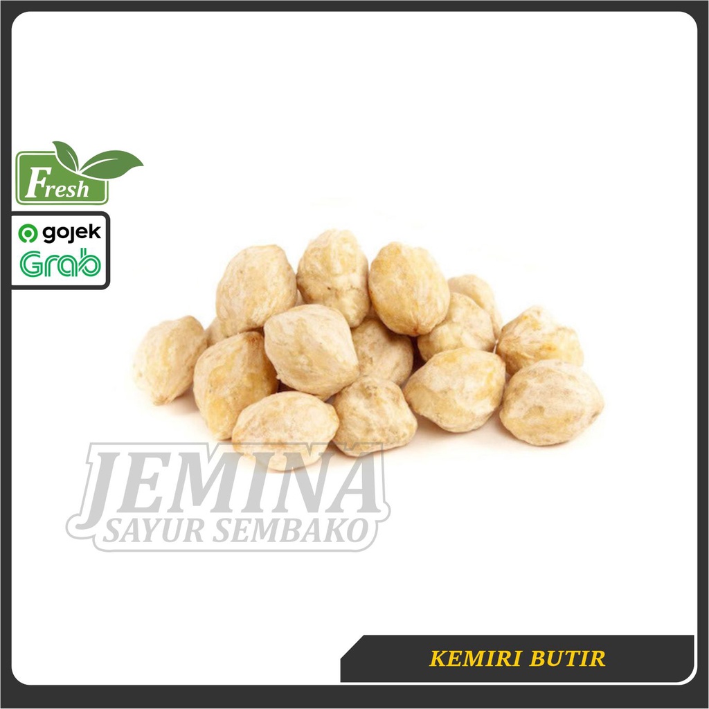 

Kemiri Miri Butir - Rempah Jogja