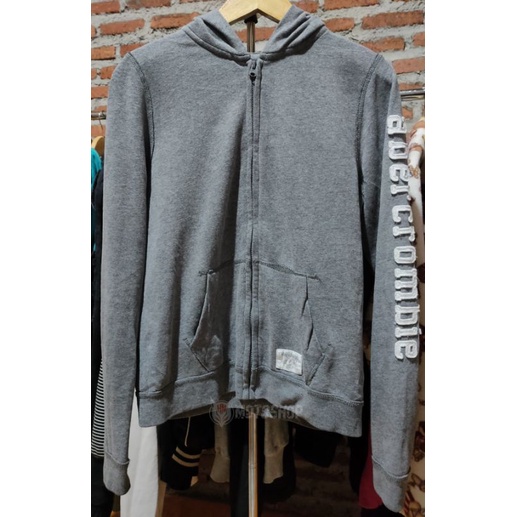 Zipper Hoodie Abercrombie Bekas Pakai (Second)