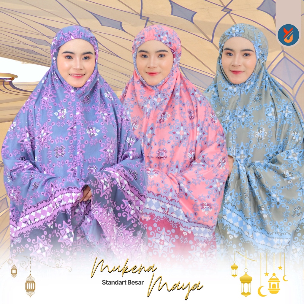 YashCollection Mukena Dewasa Rayon Motif Cemara