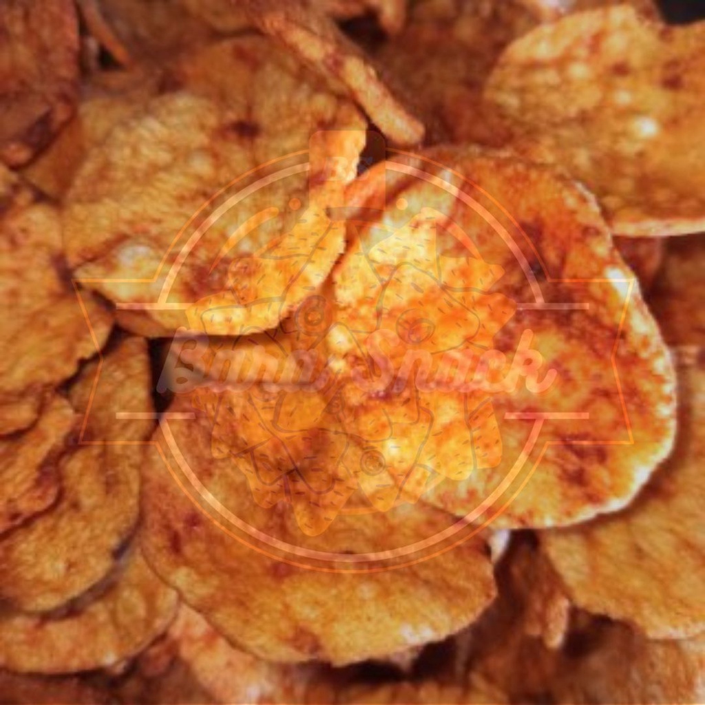 

[ 250gr ] Kerupuk Kentang Udang Koin Premium / Camilan Snack Kiloan Murah