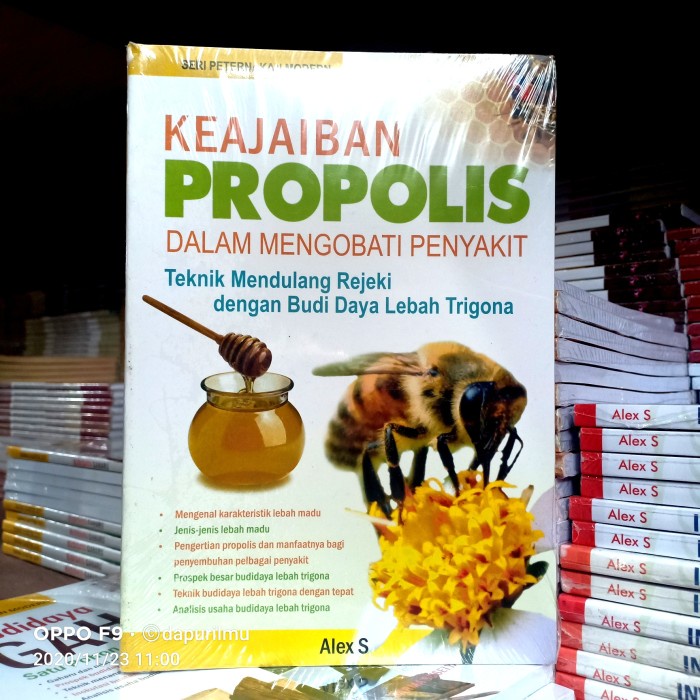 BUKU KEAJAIBAN PROPOLIS DALAM MENGOBATI PENYAKIT [ORIGINAL]