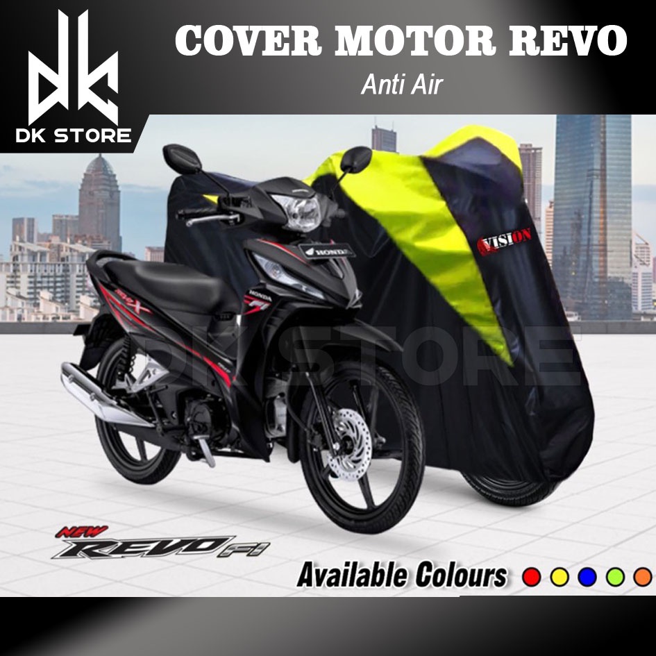 READY Cover Motor Revo/ Selimut Motor Revo / Jas Motor Revo Berkualitas /Sarung Motor Revo / Mantel