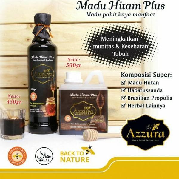 

☼ Azzura - Hitam Pahit Plus Propolis Habatussauda ♀