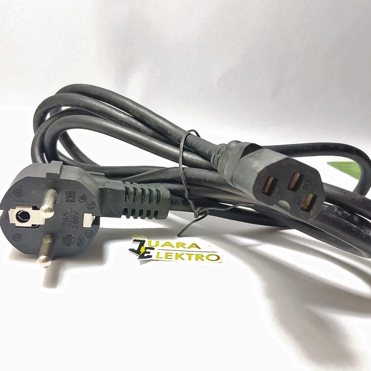 Kabel Power AC Komputer 1.8 Meter