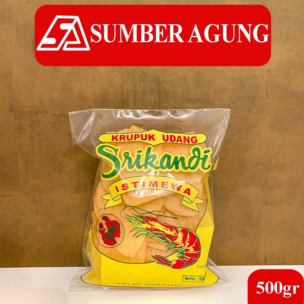 

Krupuk Udang Tanpa Jemur Cap Srikandi 500gr