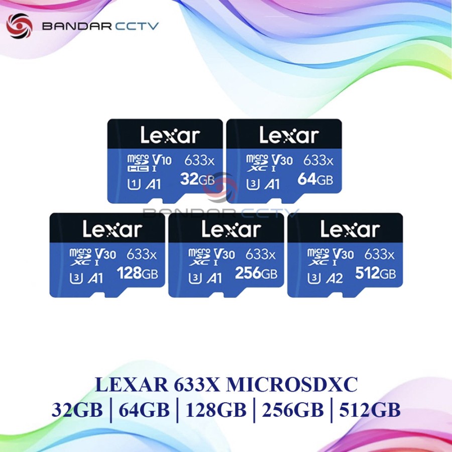 LEXAR HIGH PERFORMANCE 633X MICROSDXC ORIGINAL