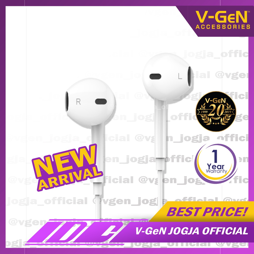 Handsfree V-GeN VEP1-33 Wired Earphone V-GeN