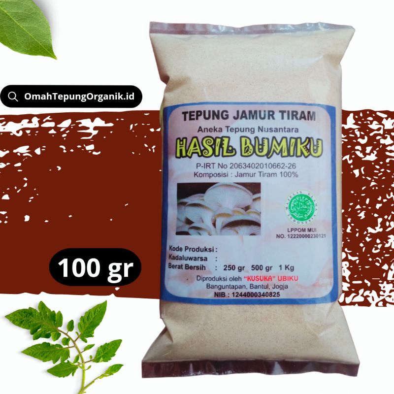 

Tepung JAMUR TIRAM 100 gram/bubuk Jamur Tiram kemasan 100 gram/Jamur Tiram bubuk kemasan 100 gram/osyster MUSHROOM powder 100 gram/TEPUNG bahan MSG Organik/Bubuk MSG Organik/Bubuk Bahan MSG 100 gram