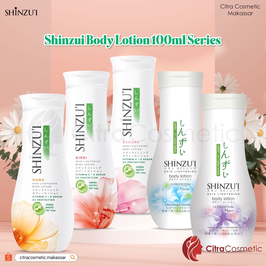 Shinzui Body Lotion 100 Ml Series