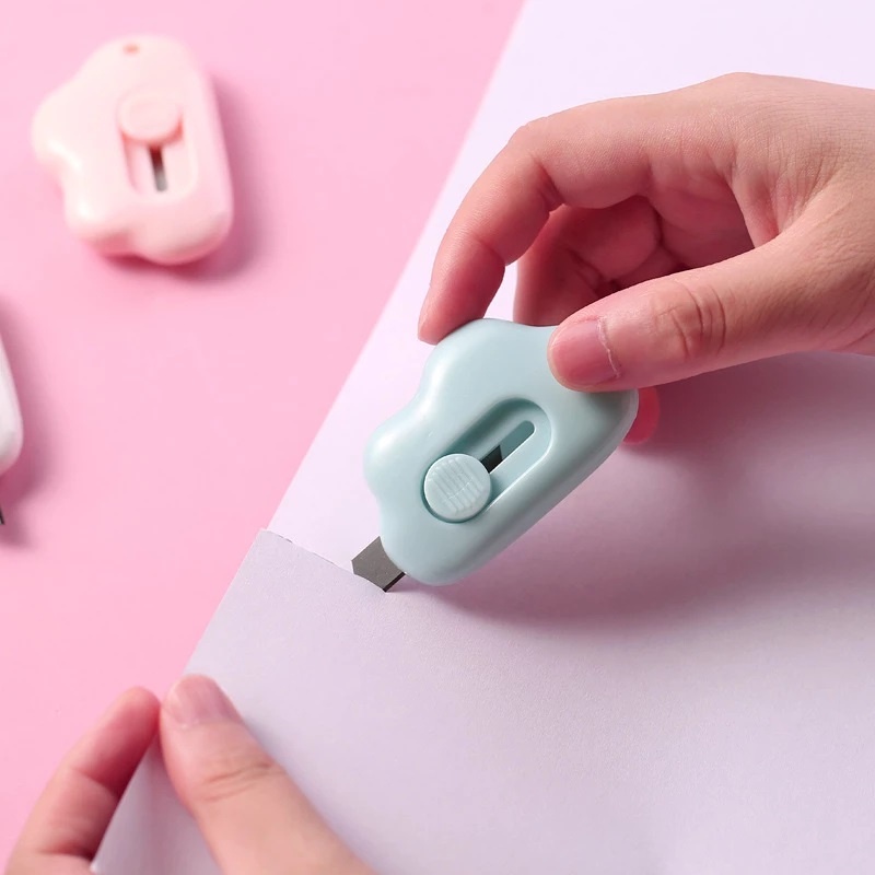 

Cuter Mini Model Awan Lucu || Alat Bantu Pemotong Kertas Plastik Unboxing Paket