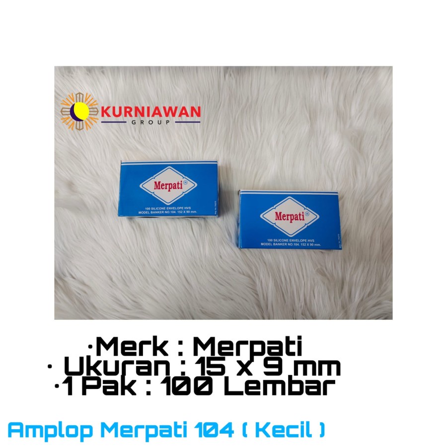 

Amplop Merpati Kecil 104 Polos