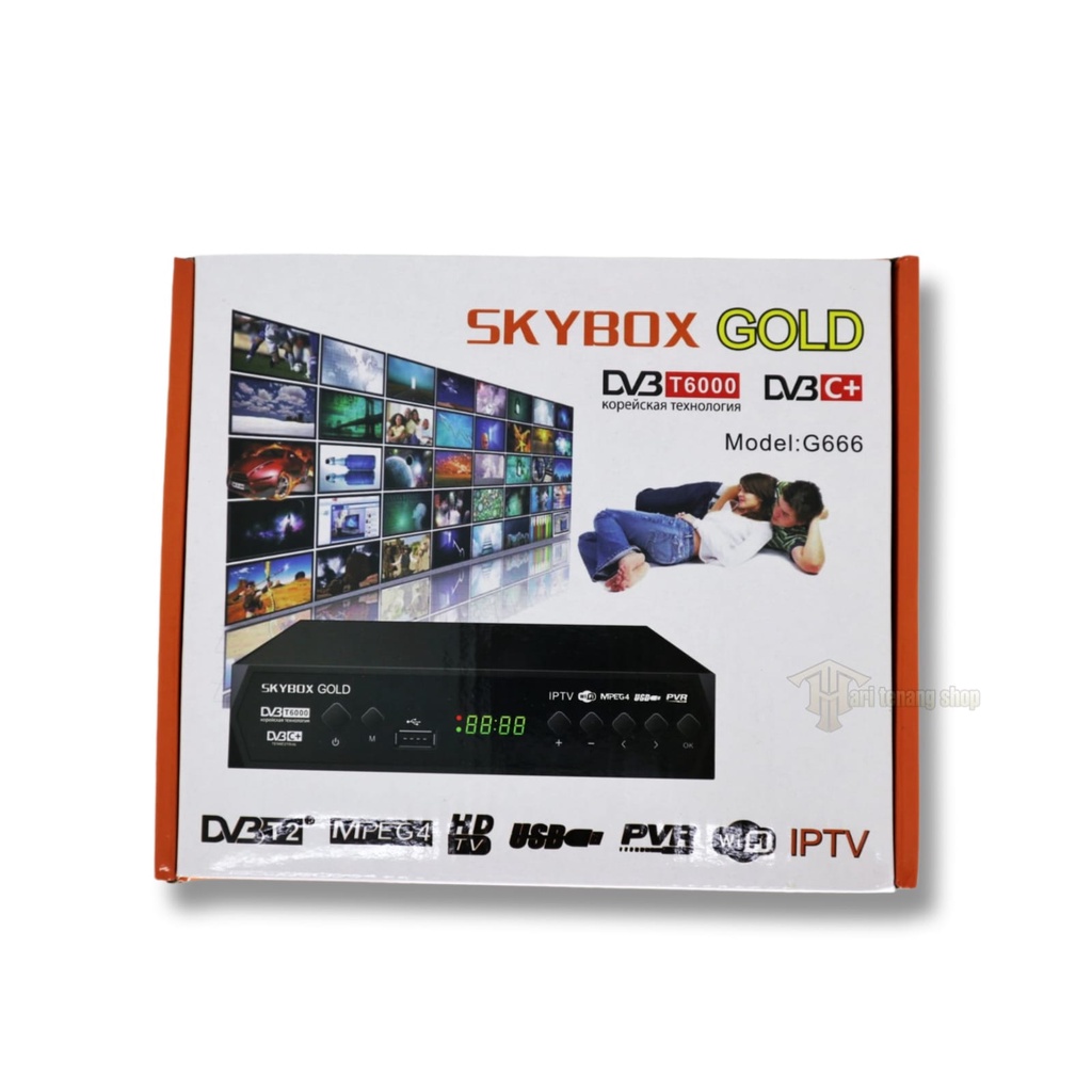 Set Top Box/Sky Box Gold TV Digital DVBT2