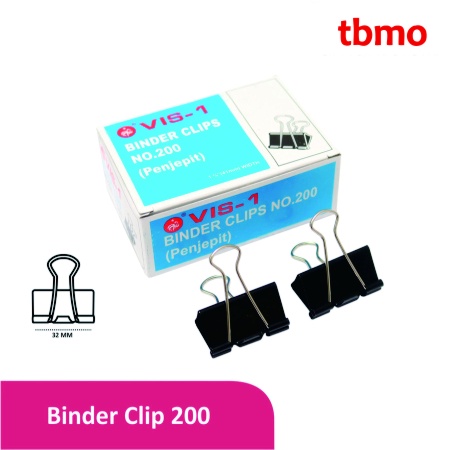 

TBMO VIS-1 BINDER CLIP 200