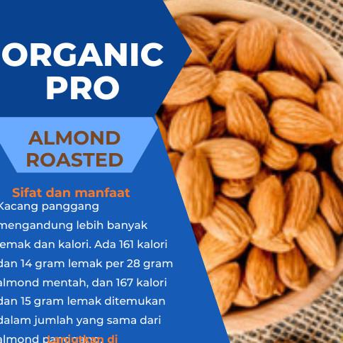 

ALMOND ROASTED ,ALMOND PANGGANG 1kg