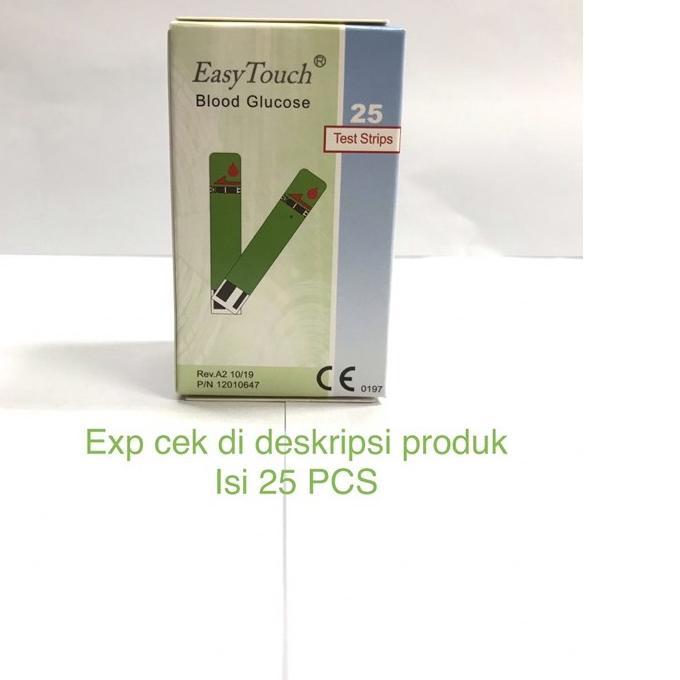 Ω Strip Gula Darah Easy Touch / Tes Glucose EasyTouch ⅎ