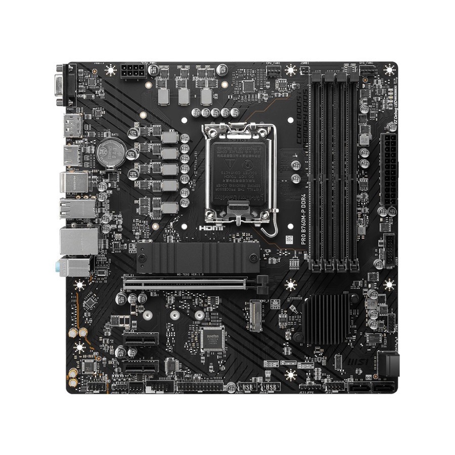 MSI PRO B760M-P DDR4 (LGA1700, B760, DDR4, USB3.2, SATA3)