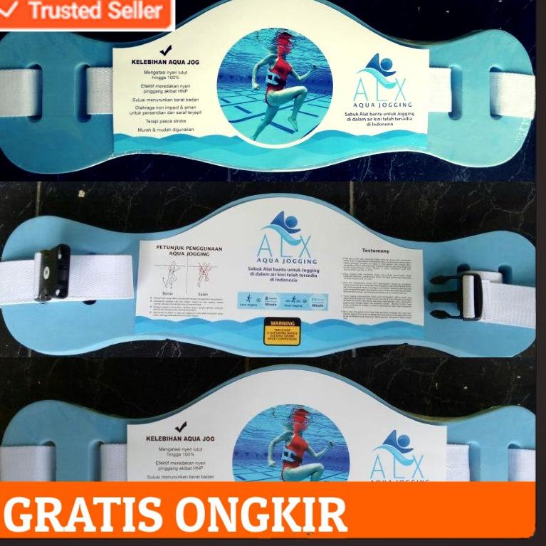 STOK TERBATAS Aa Alx Water Jogging Belt Aqua Joging TERAPI Gym Water