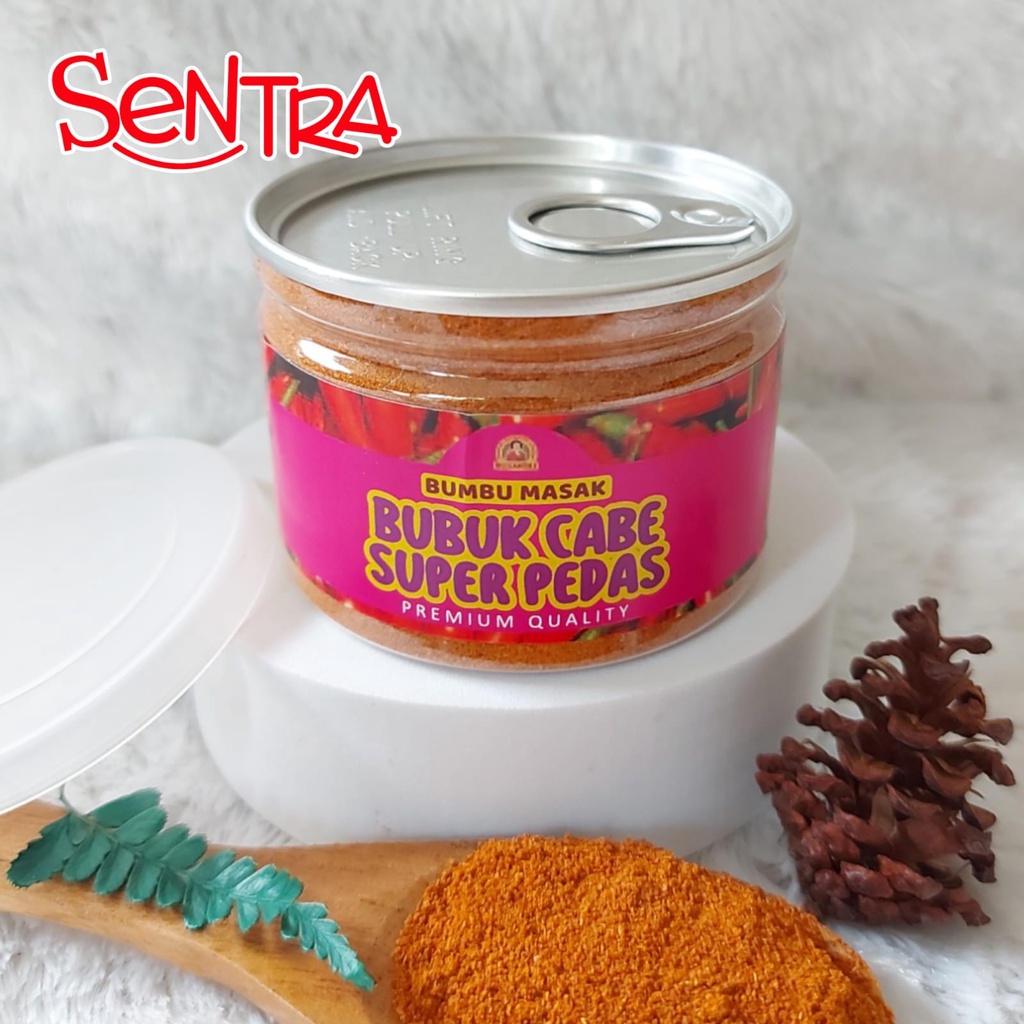 

Rempah Bubuk Cabe Super Pedas || Extra Hot Chili Powder Premium Kemasan PET CAN