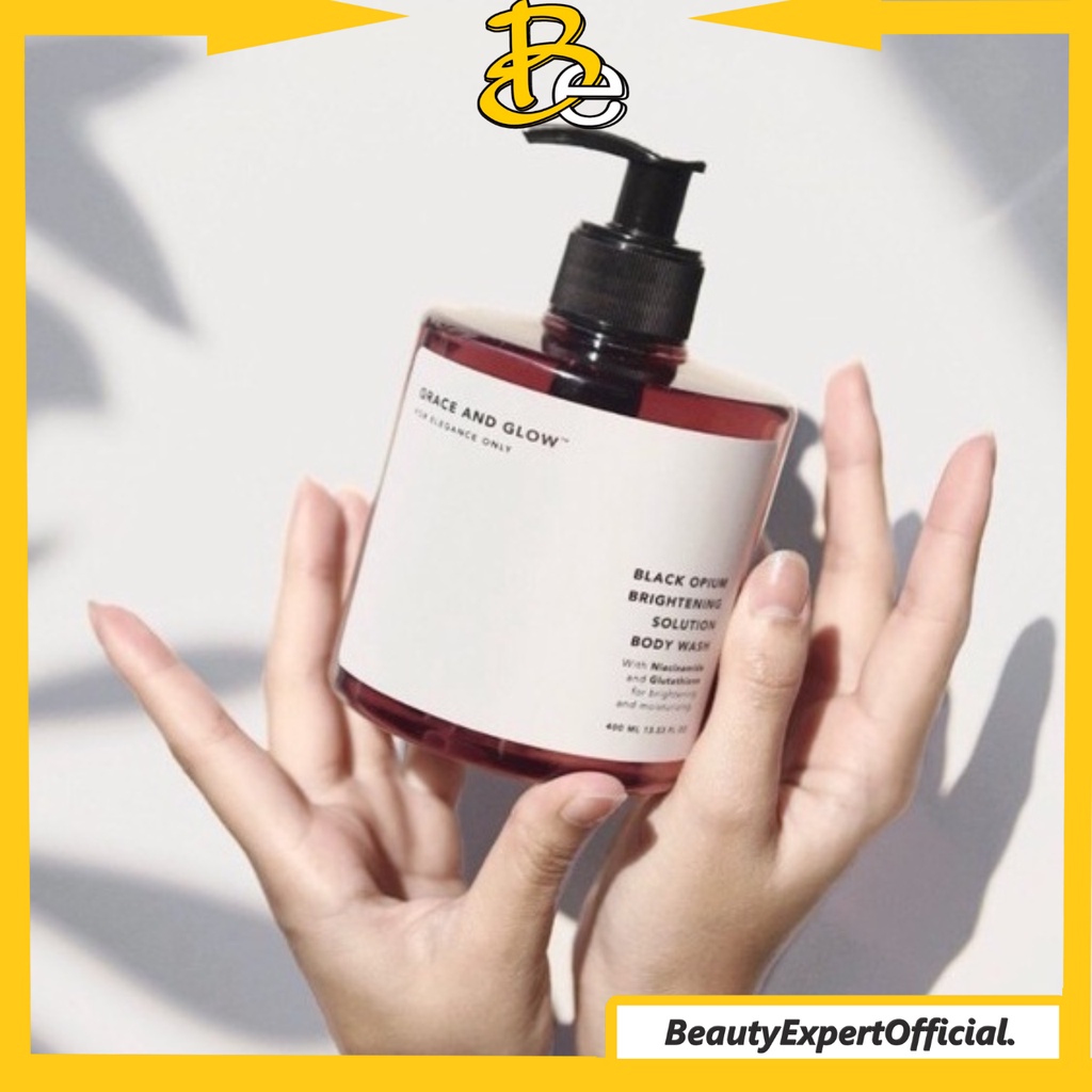 ⭐️ Beauty Expert ⭐ Grace and Glow Black Opium Brightening Solution Body Wash