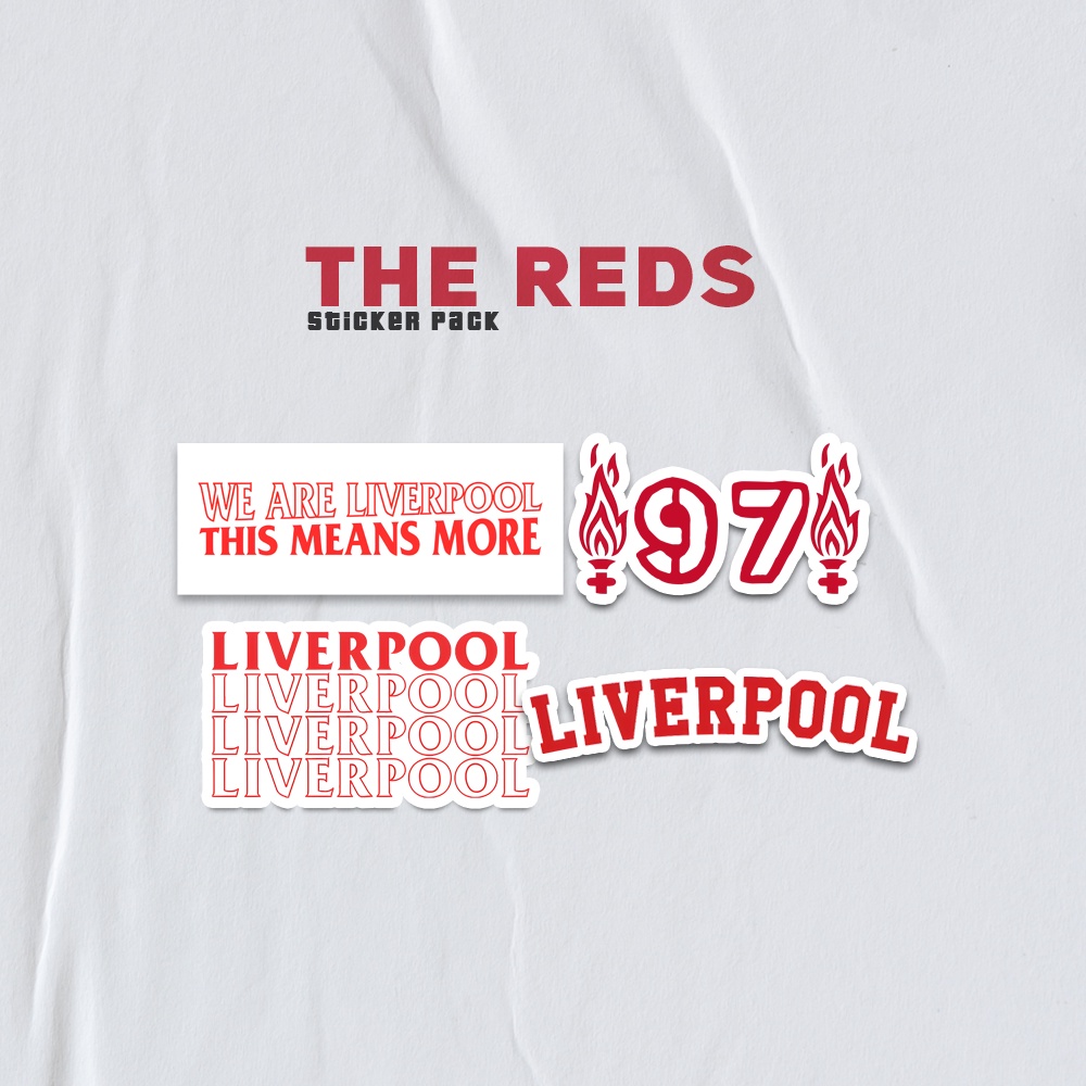 

Sticker Pack The Reds Liverpool