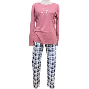 Pakaian Wanita atas bawah , bawah celana panjang corak , sisa export