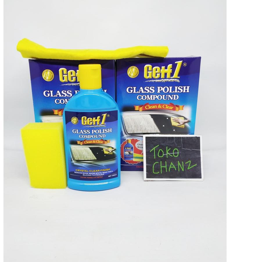 Original WAXCO GLASS POLISH COMPOUND NANO TECH pembersih kaca mobil 