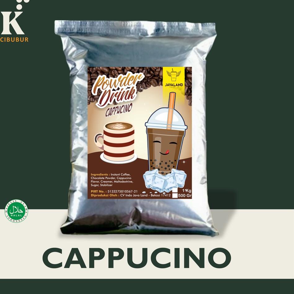 

HOT Bubuk Minuman cappucino bubble powder drink original javaland 1 kg